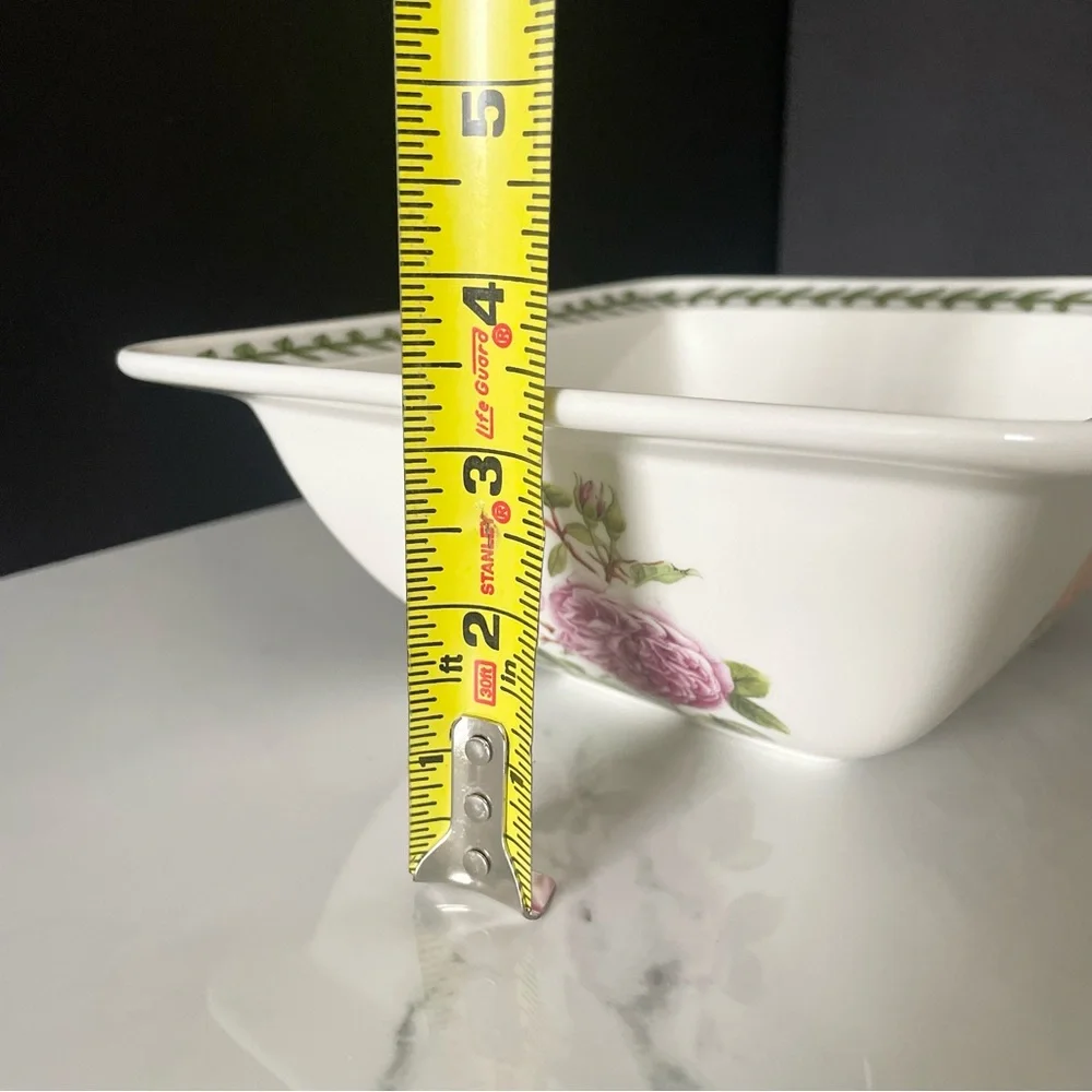 SET of 2 Botanic Roses Salad Bowls 8.25